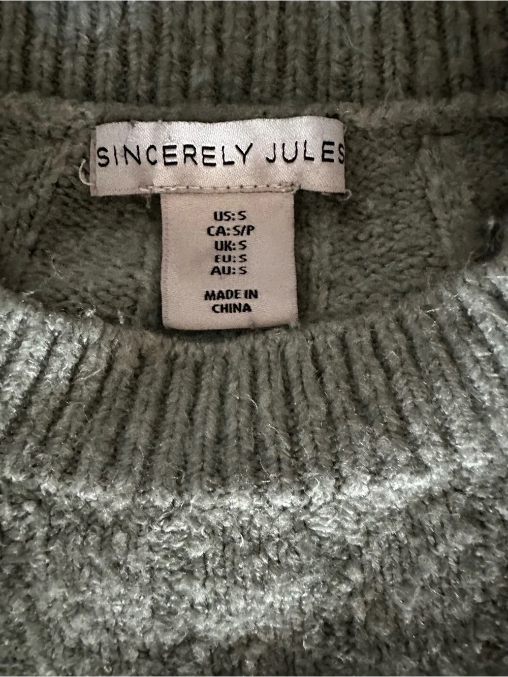 Sincerly Jules soft ribbed